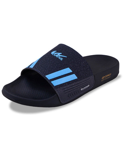 SL-438 Navy Men's Slides